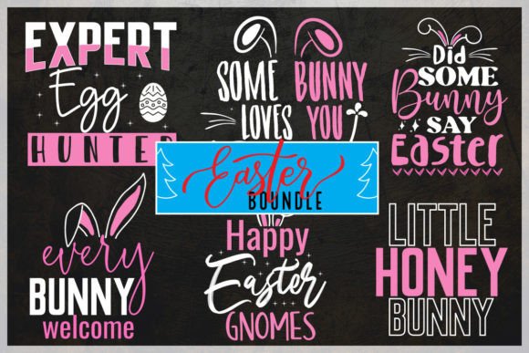 Easter T-Shirt Design Bundle Free Graphics & Freebies