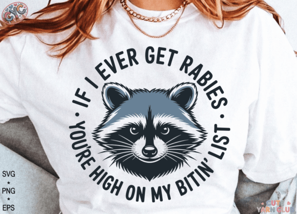 Funny Raccoon Design: Playful Graphics for T-Shirt and Blog Visuals