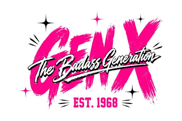 Gen X Badass Design: Bold Graphics for Lifestyle & T-Shirt Design Projects