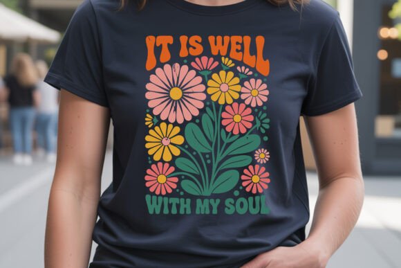 It is Well with My Soul PNG Design – A Thoughtful Embroidery Choice