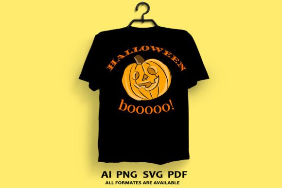Pumpkin T-Shirt Design Graphics & Freebies