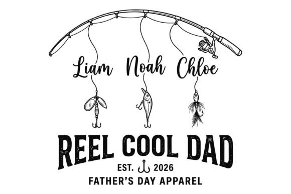 Reel Cool Dad Fishing SVG Design Review