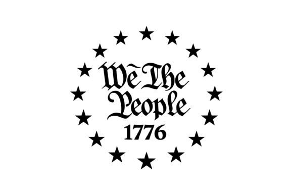 We the People 1776 Design – Patriotic Graphics for T-Shirt Branding